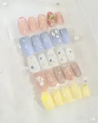 オフあり/長さだし/マンスリーデザインネイル💅🏻🪽🍒【土日祝➕550円】