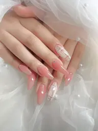 【本日限定】オフありチップ長さ出し💖アート90分コース💝ミニモ限定🉐大きいパーツ1つ無料