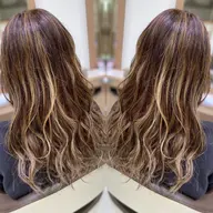 《 新規限定 》◇ 外国人風カラー ◇ バレイヤージュ&ハイライト ➕ カラー