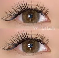 ❤️4月平日限定❤️LEDバインドロック🌟Wフラットラッシュ60束​〜​つけ放題【本数により時間・料金変わります】