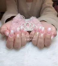 【口コミ🈹★1000円OFF❤️‍🔥】💕(自爪)カラーグラデーション / ラメグラデ 6800→5800
