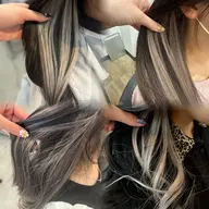 🩶【染めないインナーカラー】エクステ10枚