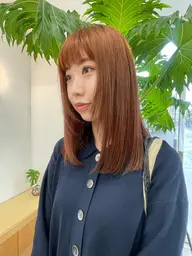 【🟡サラ艶モテ髪🟡】🤍髪質改善縮毛矯正+カット+トリートメント🤍