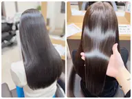 話題の【髪質改善×縮毛矯正】カット＋髪質改善ストレート24200円→16000円