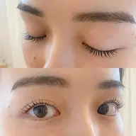 ハリ艶パーマ/上まつ毛