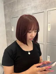 似合わせタッセルボブ