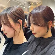 前髪,顔周りカット➕髪質改善ULTOWAトリートメント️🫧