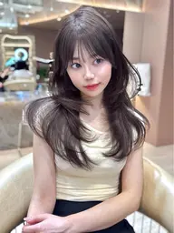 【🌸4月限定似合わせカット🌸＋高発色カラー🩷＋高保湿超音波トリートメント🫧　高保湿シャンプー付き！