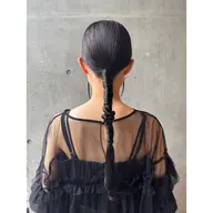 お祭りやお仕事のヘアセットに是非👱🏻‍♀️🎀