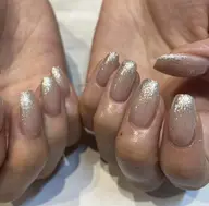 ❤️ラメグラデーションネイル❤️(オフ込み)¥4400