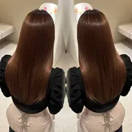 【同時施術可❤️🔥】カット+カラー+超高濃度水素ストレート+トリートメント