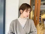 4月限定　カット + 透明感カラー + 炭酸ケアシャンプ　※別途ロング料金¥550​〜​