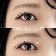 【ミニモ限定クーポン🎀】《＆Healthy アンドヘルシー》マツエク×マツパ☆140本まで／初回オフ無料❣