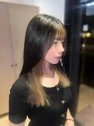 【暗染めメニュー】✨️実習や就活で''暗くしないといけない''お客様必見❣️落としやすい地毛風カラーで乗り切れます🎀