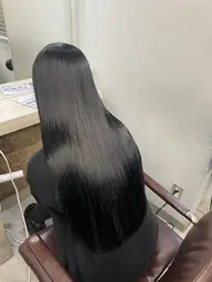 🟥 カット+縮毛矯正+3stepシルクトリートメント