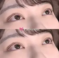 【まつげを最大限に長くみせる🦴✩】パリジェンヌ＋美容液コーティングケア付