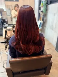 👑🪽透明感カラー ／ 白髪染め混ぜれます追加料金+0変更🉑🎀最終受付時間15:00