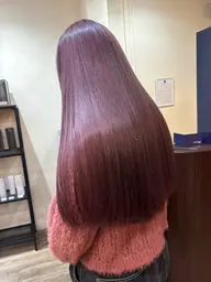 【カットなし】COREME🫧（内部補修４STEPトリートメント）＋高彩度イルミナカラー　¥8000