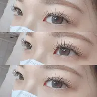 30分で完了 フラットラッシュ リペア 40本【ブラウン変更+500】