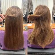 【夏のうねり対策】ダメージレス髪質改善ストレート🌻