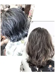 🌈3Dハイライトorバレイヤージュorシークレットハイライト🌈ダブルカラーブリーチ込み➕炭酸スパトリートメント