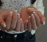 オフありフレンチネイル