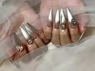 ミニモ学割🧑🎓長さだし10本+持ち込みアート180分(オフ無し150分)以内コース🎀特別割引