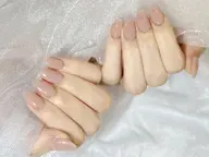 【新規オフ無料】　ワンカラー ⭐️／ラメグラデーション✨　シンプルにオフィスワークにも❣️ ¥3,900