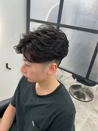 【✨メンズ限定✨】カット+パーマ（ニュアンス、フェザー）