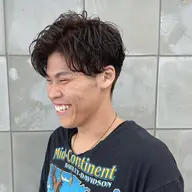 【 🌛土日 19時~限定🤍 】 メンズカット+ダウンパーマ