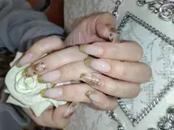 ジェル簡易アート🦥 パーツ無しオフ無し