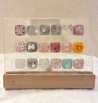 【foot 親指アート オフ有】