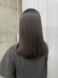 【超低ダメージ/髪質改善】酸性クオラインストレート