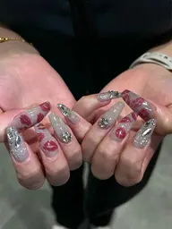 ジェルネイル【10本アート】オフなし