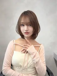 【ご新規様限定✨】✂️カット+🎨ブリーチなしダブルカラー+💎髪質別1STEPトリートメント