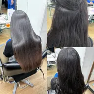 美髪縮毛矯正+メンテナンスカット🫧柔らかい質感のストレートパーマ