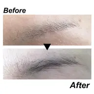 眉毛育毛（カウンセリング→メイク落とし→眉毛シャンプー→眉毛導入→保湿化粧水）