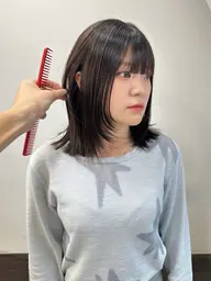 【2回目以降の方】👒似合わせカット＋髪質改善カラー＋髪質改善トリートメント👒