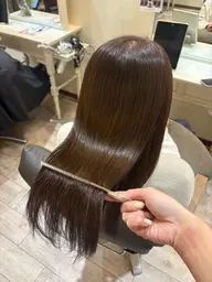 《　土日祝🌛》透明感カラー＋カット＋プレミアムトリートメント👑