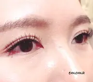 ⛱ミニモ限定クーポン⛱持続力◎フラットラッシュ120本🌱コーティング仕上げ　他店付け足し◎