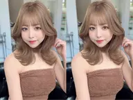 カット+ブリーチカラー