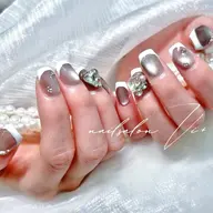 ワンホン🎀水光マグネット+フレンチネイルコース🤍