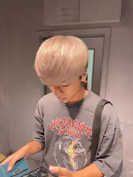 【💕ハイトーンにしたい方💕】💕トリプルカラー(ブリーチ2回×ワンカラー)×髪質改善💕