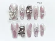 ⏰【時短施術】⏰魅力倍増✨現品プレミアムネイルチッププラン💅🌸上品な指先に変身！