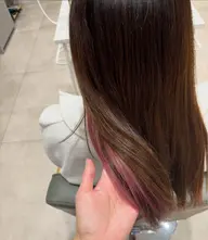 【ちょっとしたオシャレに】💖インナーブリーチ➕オンカラー➕TOKIO3stepトリートメント💖(縮毛履歴ある方❌)