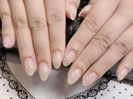 自爪🌈【自爪補強　ネイルができない方に　】パラジェルクリアネイル　4480円