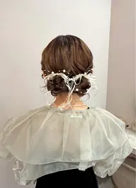 【人気No.1】お呼ばれヘアセット💐🤍ྀི