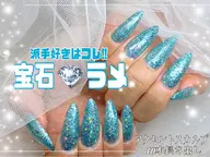 【リピーター様💚限定】スカルプ有🌟長さ出し10本×ベースカラー(1ヶ月以内の付け替えオフ無料)