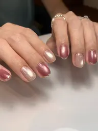 enoiぷるマグ🩵マグネットネイル、フラッシュネイル、フラッシュマグネット