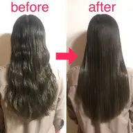 ヘアセット ストレート仕上げ